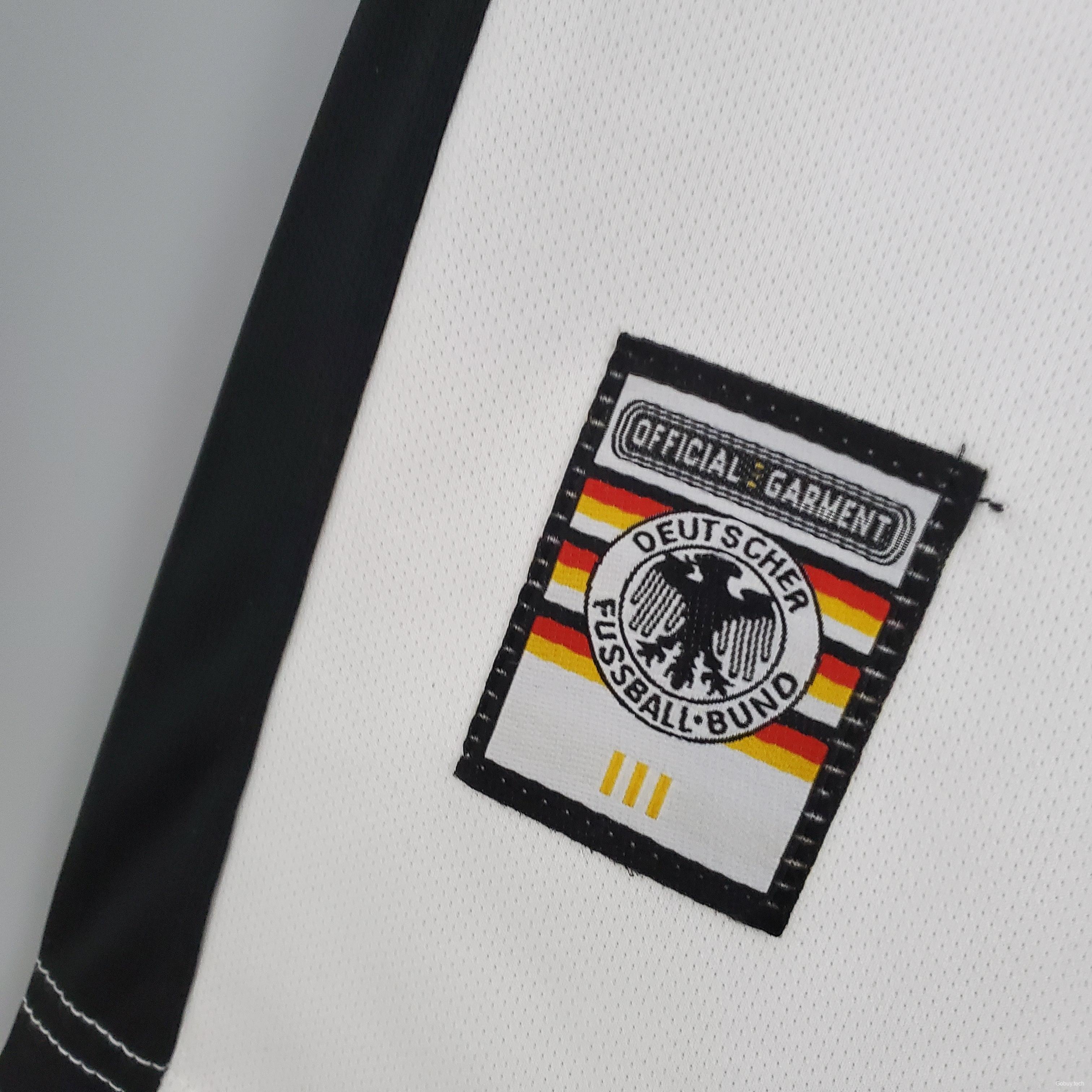 Retro Germany 1998 home Soccer Jersey