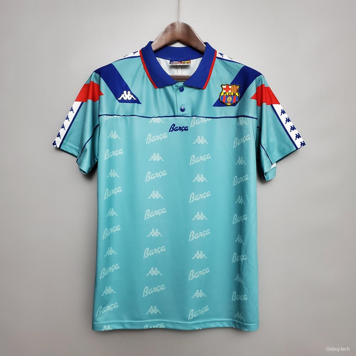 Retro 92/95 Barcelona away Soccer Jersey