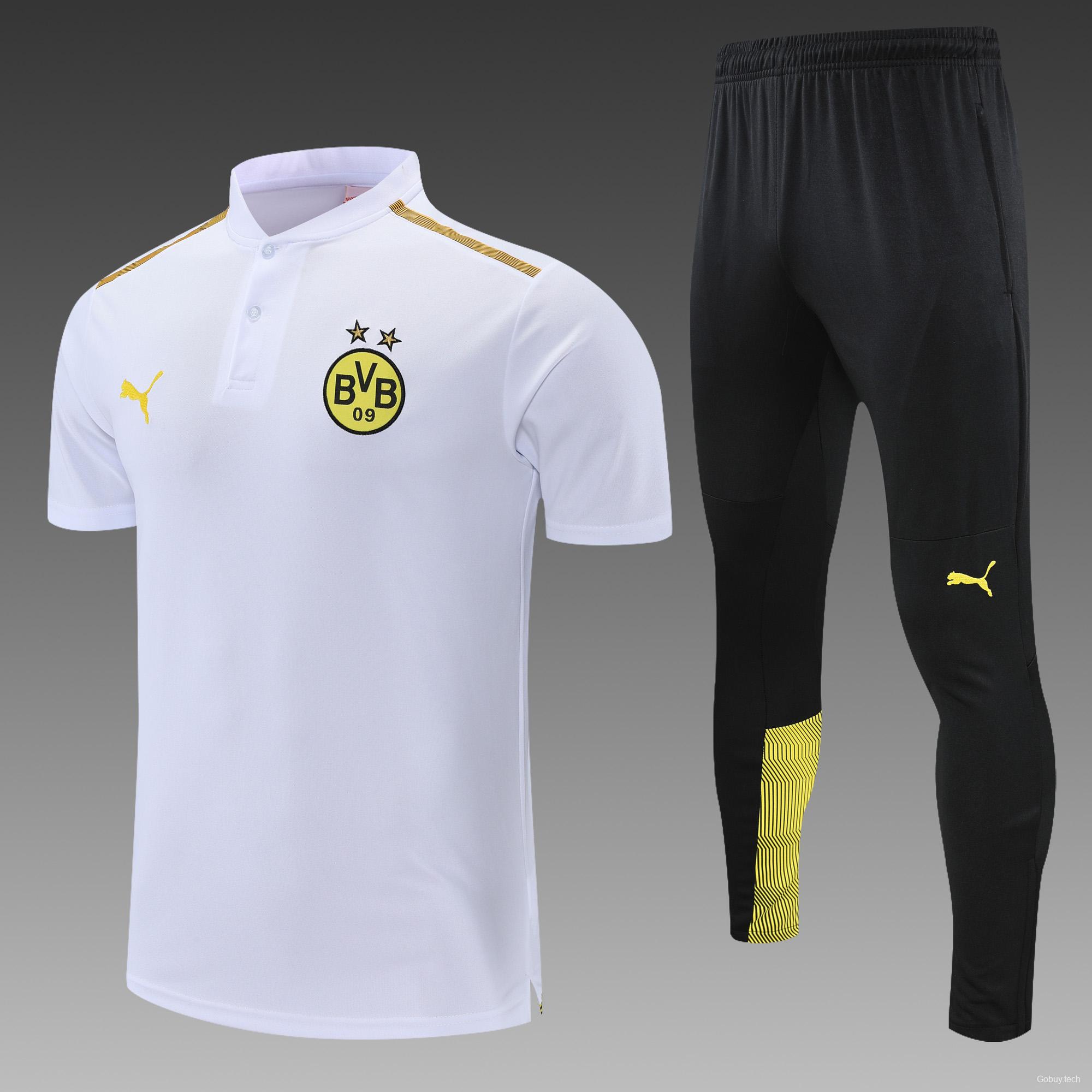 Borussia Dortmund POLO kit White (not supported to be sold separately)