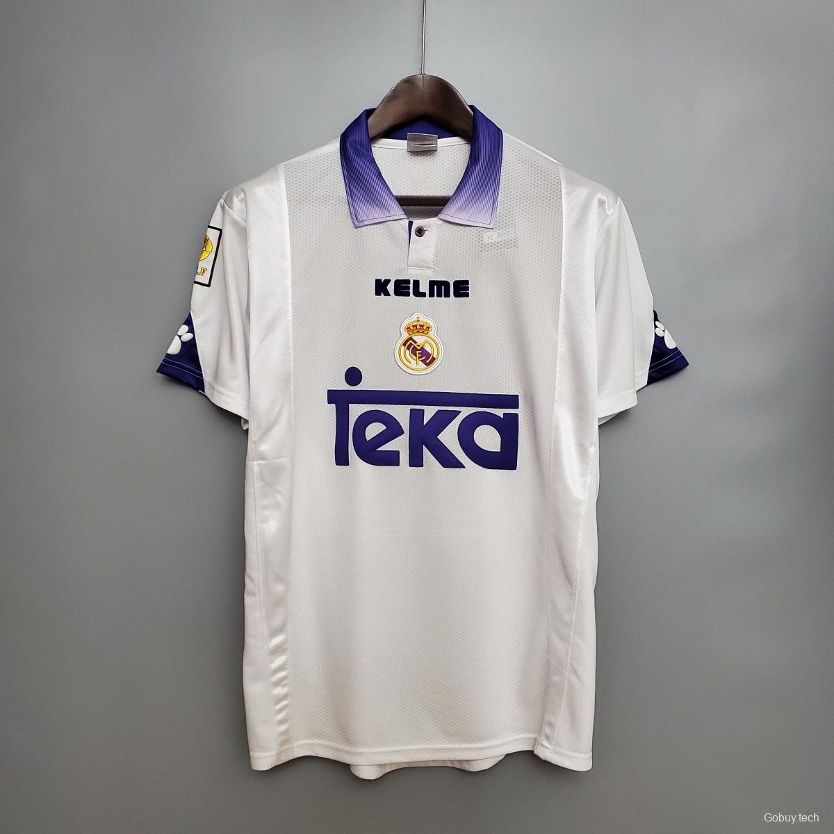 Retro Real Madrid 97/98 home Soccer Jersey