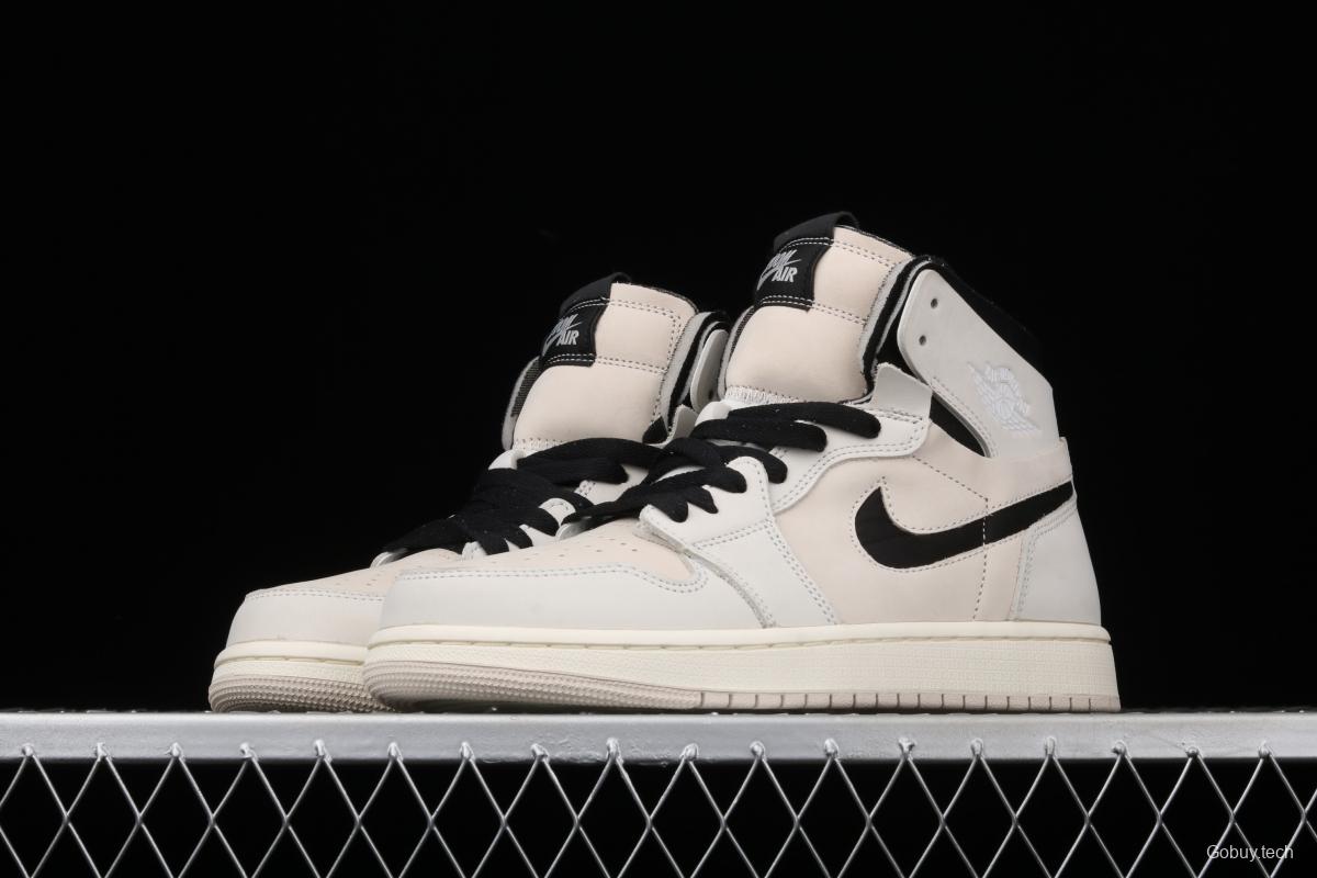 Air Jordan 1 Zoom Air CMFT Summit White Pearl Milk Tea Rice White CT0979-100