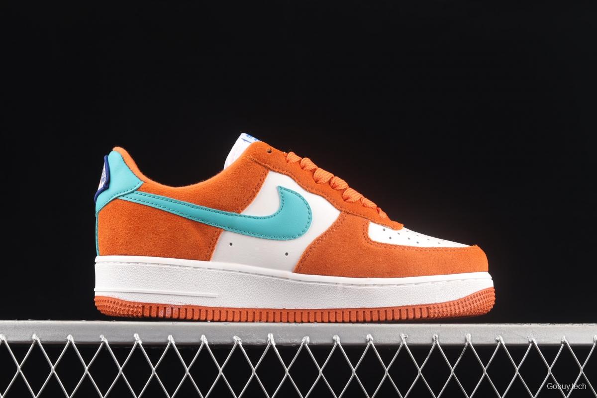 NIKE Air Force 11607 Low Athletic Club white orange low-top casual board shoes DH7568-800