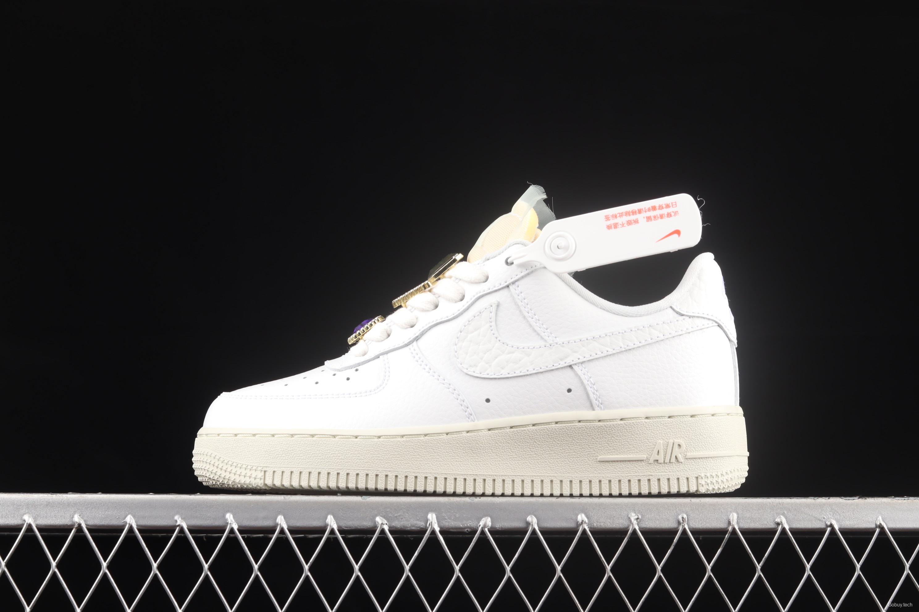 NIKE Air Force 11607 Low Bling diamond-encrusted low-top casual board shoes DN5463-100