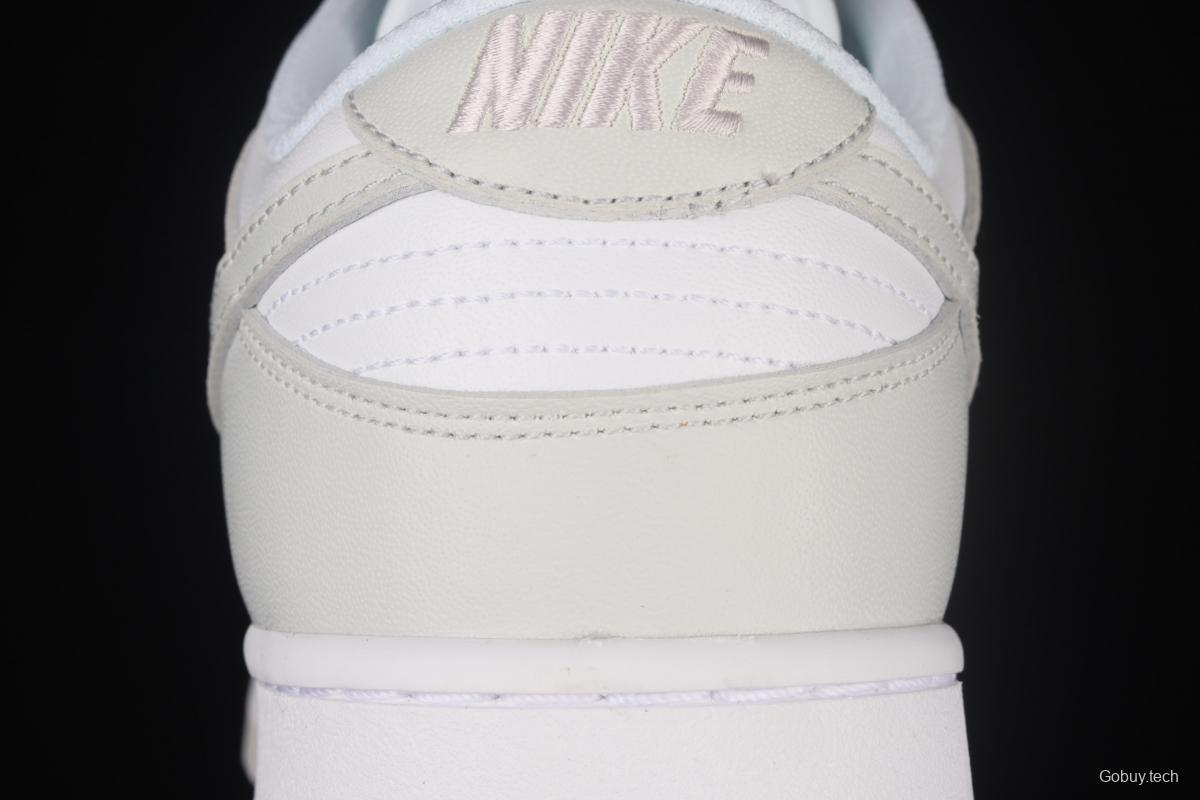 NIKE SB DUNK Low dunk series white light gray color matching low-side leisure sports skateboard shoes DD1503-103