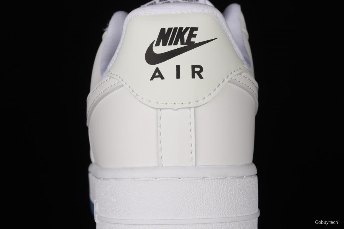 NIKE Air Force 1 purple light discoloration low-top sports leisure board shoes DA8301-100