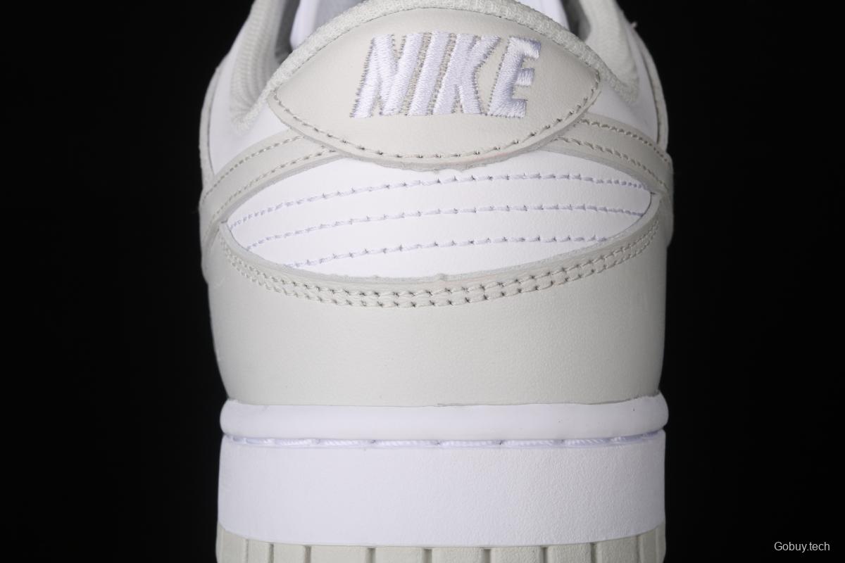 NIKE SB DUNK Low dunk series white light gray color matching low-side leisure sports skateboard shoes DD1503-103