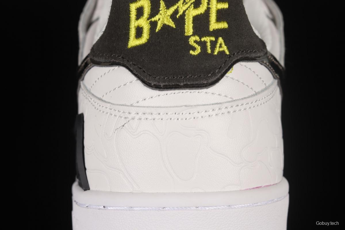 Human MAdidase Bape Sta Sk8 To Nigo trend godfather Nigo brand ape head classic skateboard shoes 1H80191020