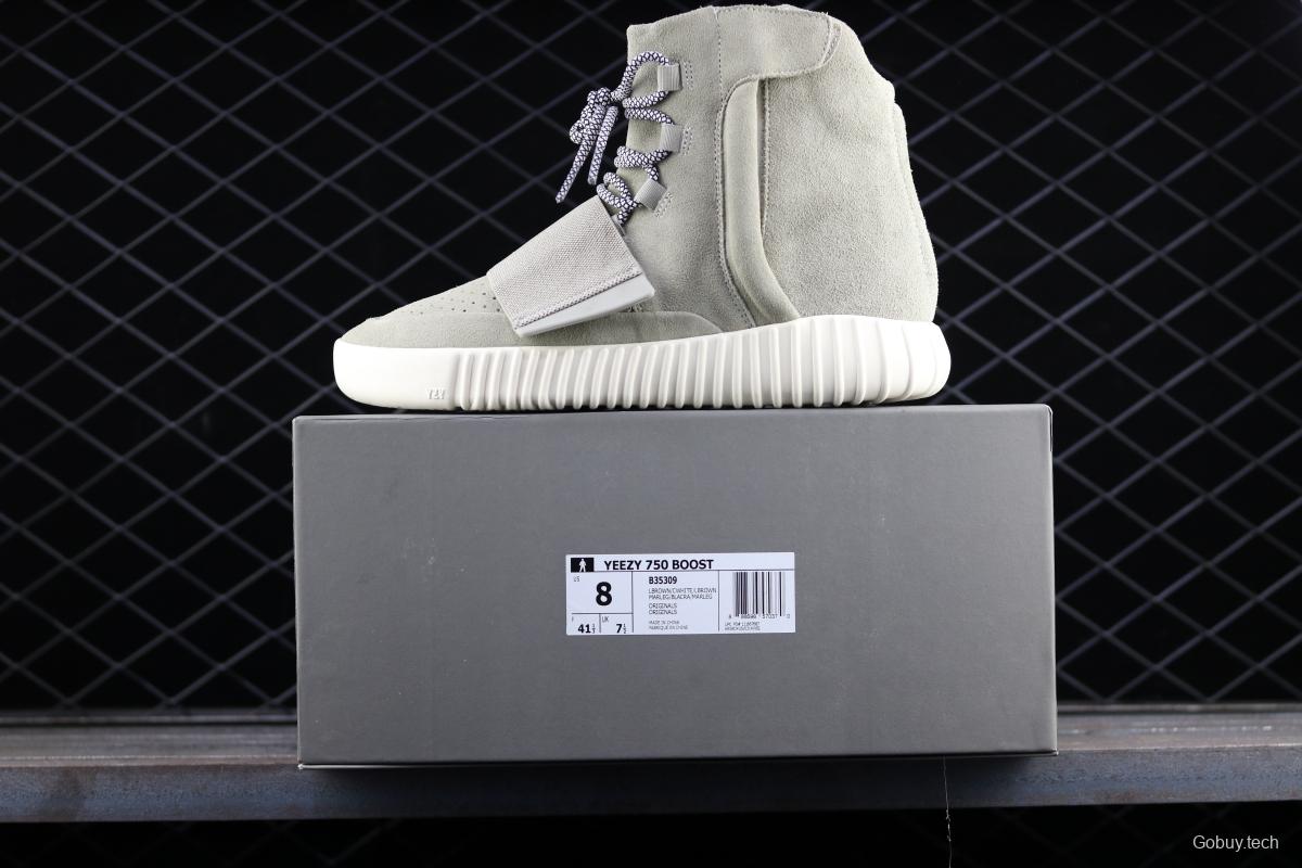 Adidas Yeezy Boost 750B35309 Dashkanye original gray west original Xuan Yuanyi the only real BASF explosion different market all the story version of foreign trade cooperation the only operable version