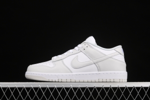 NIKE SB DUNK Low dunk series white light gray color matching low-side leisure sports skateboard shoes DD1503-103