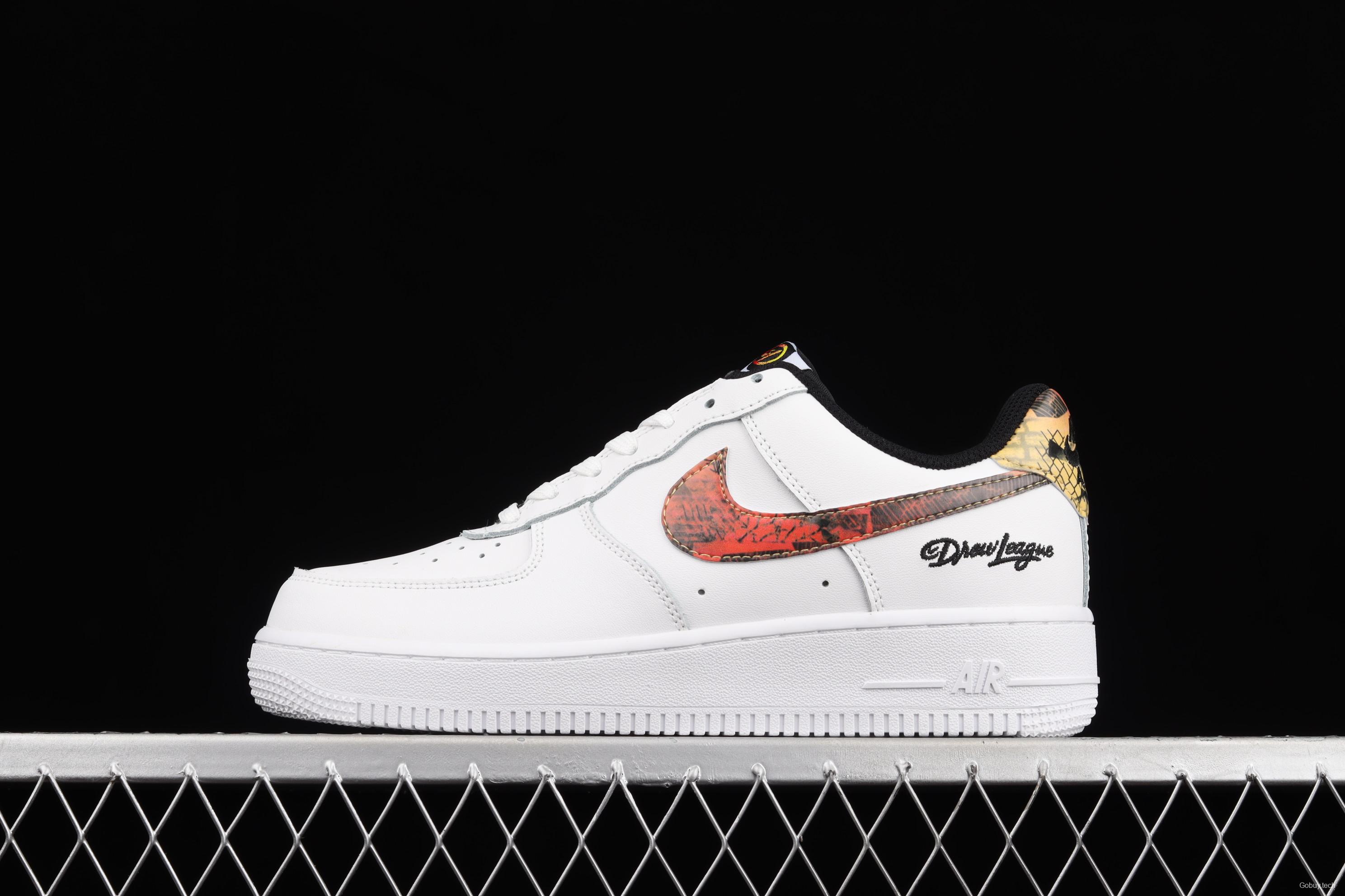 NIKE Air Force 1x 07 Prm Emb low-top sports leisure board shoes DM7578-100