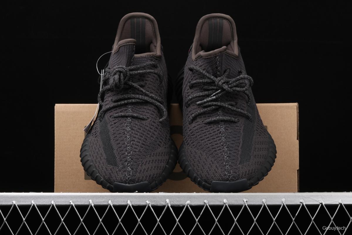 Adidas Yeezy 350 Boost V2 FU9006 Darth Coconut 350 second Generation Black Angel Color BASF Boost original