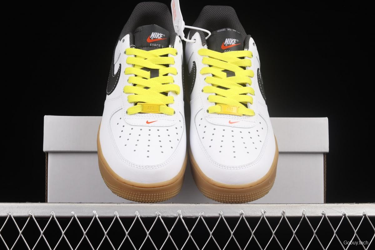 NIKE Air Force 1 Have A Nike Day smiley face low-top casual board shoes DO5854-100