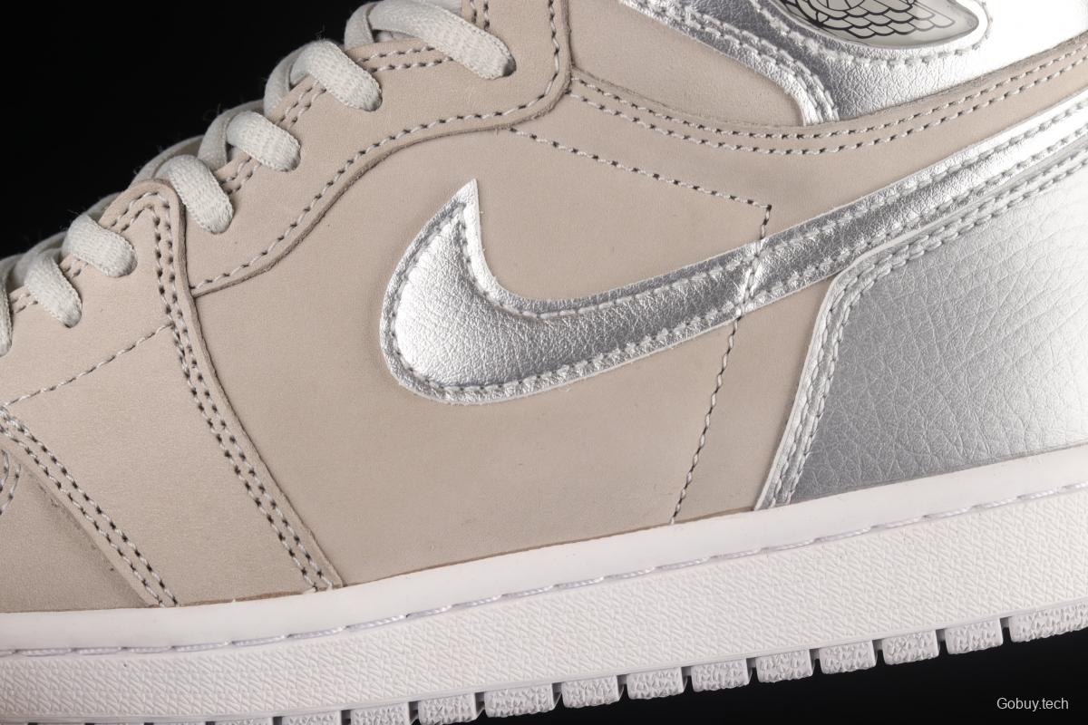 Air Jordan 1 High OG Japan Japan Union Grey Silver DC1788-029