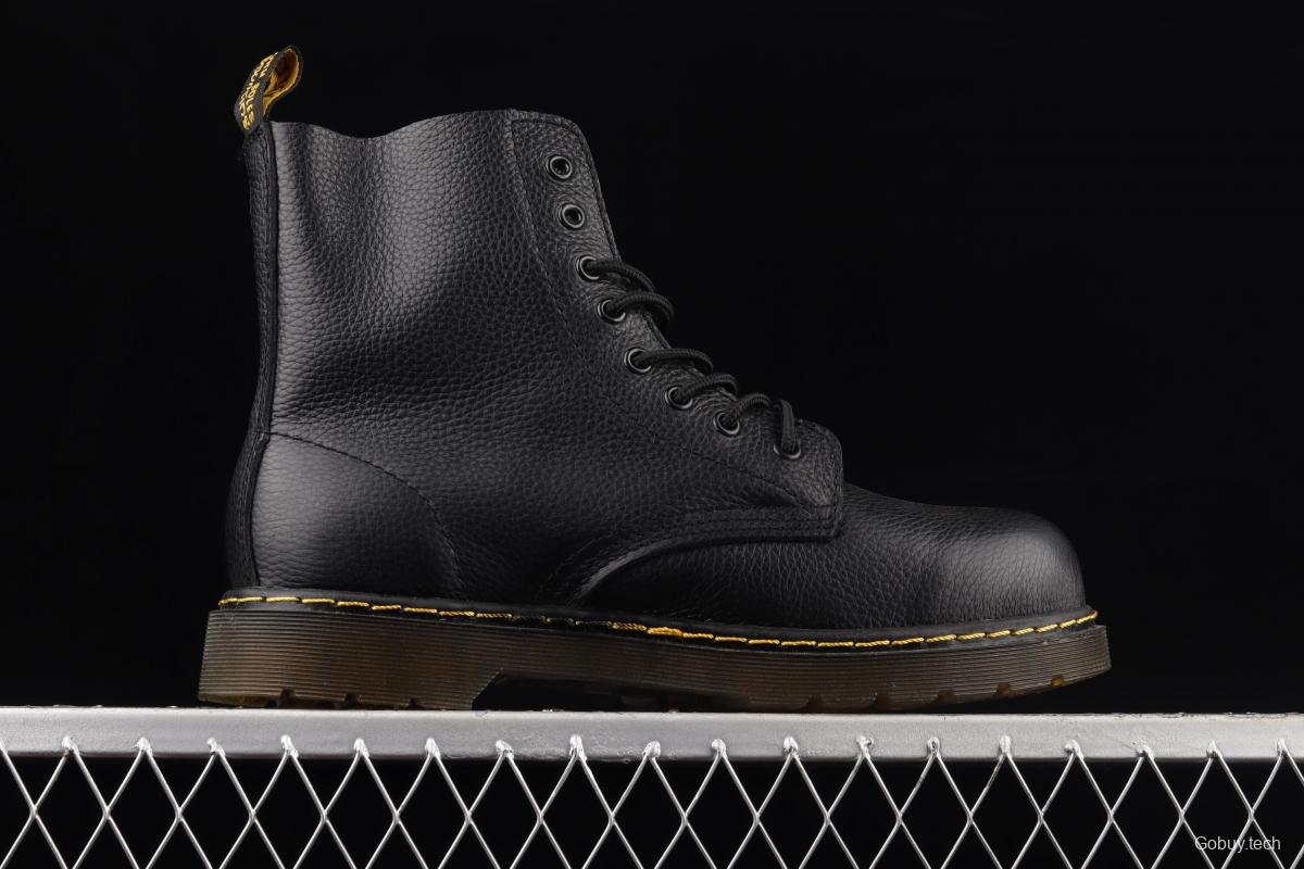 Dr.martens Martin Boot 1460 Series Litchi pattern soft Leather Gao Bang R11822206