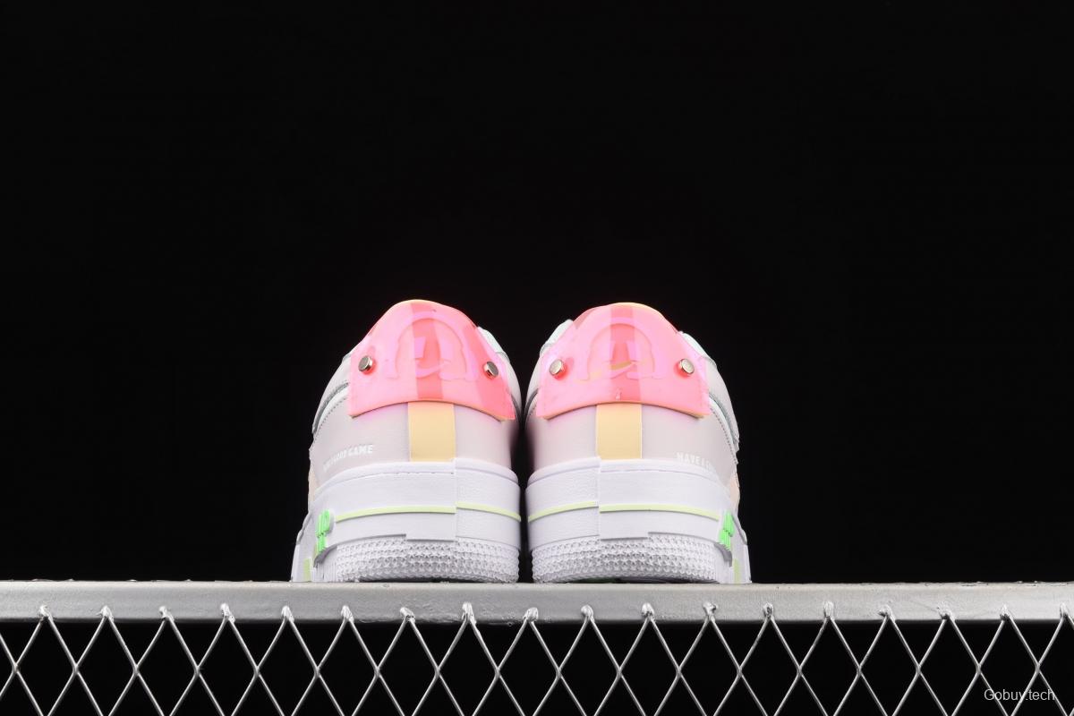 NIKE Air Force 1 Pixel deconstructs Leisure Board shoes DD2330-511L