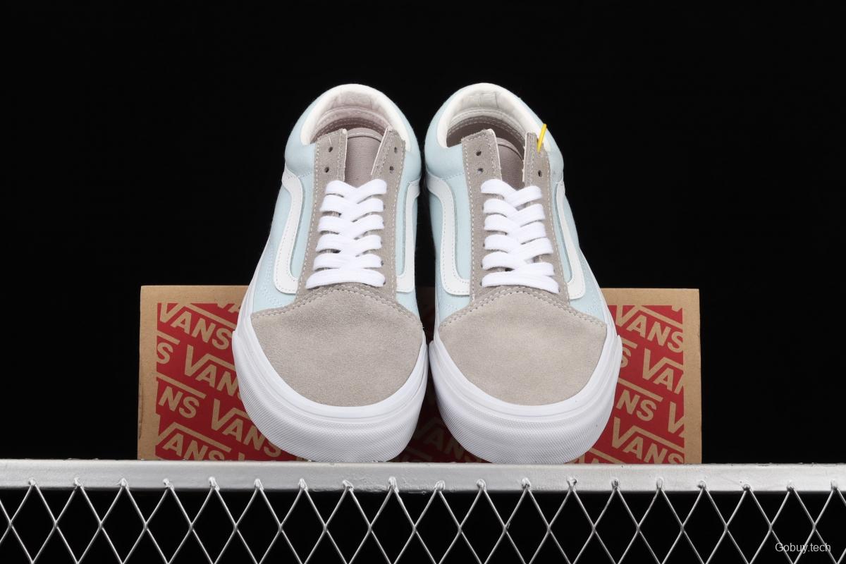 Vans Style 36 Milk Blue Gray matching low-top Leisure Board shoes VN0A3WKT4FY