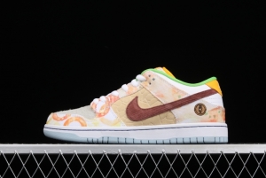 NIKE SB DUNK Low CNY joint style Chinese mandarin duck tie-dyed low-top skateboard shoes CV1628-800