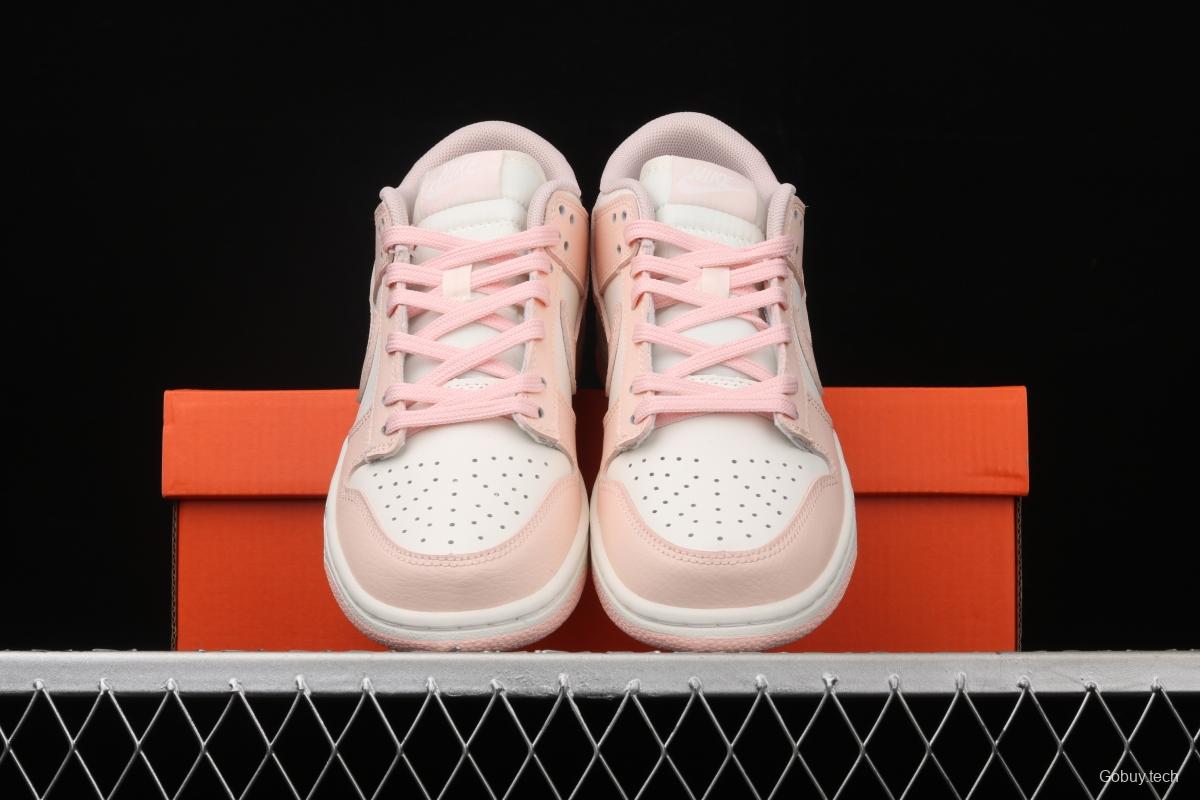 NIKE SB DUNK Low slam dunk series young girls' powder low-side casual skateboard shoes 311369-104