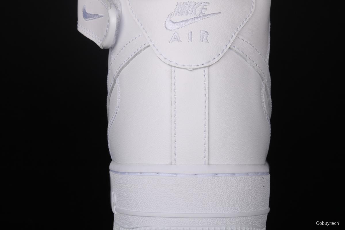 NIKE Air Force 1 Mid'07 Air Force all-white mid-top casual board shoes 315123-111,