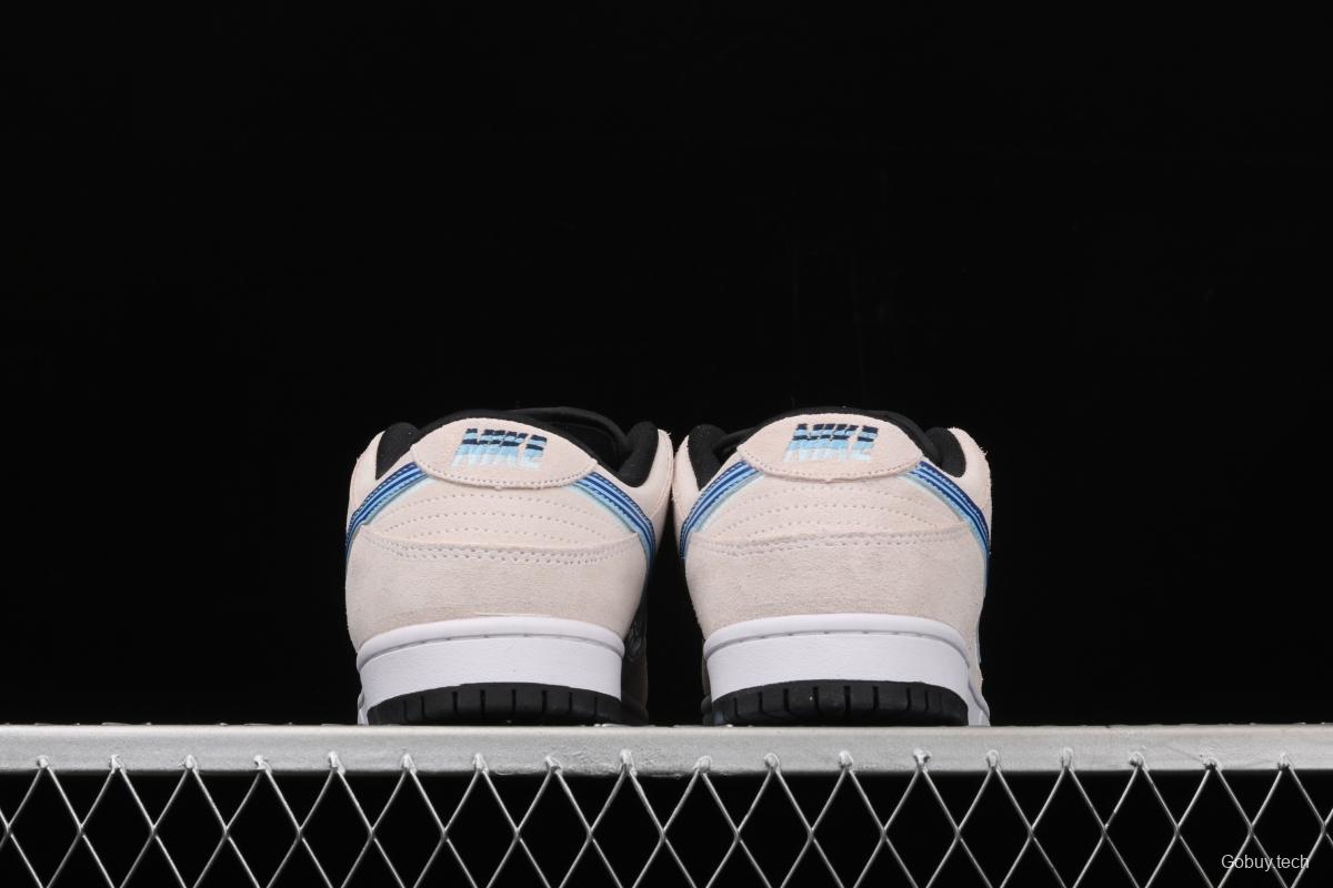 NIKE DUNK SB Low Pro road travel blue hook white blue low-top men's casual board shoes CT6688-200