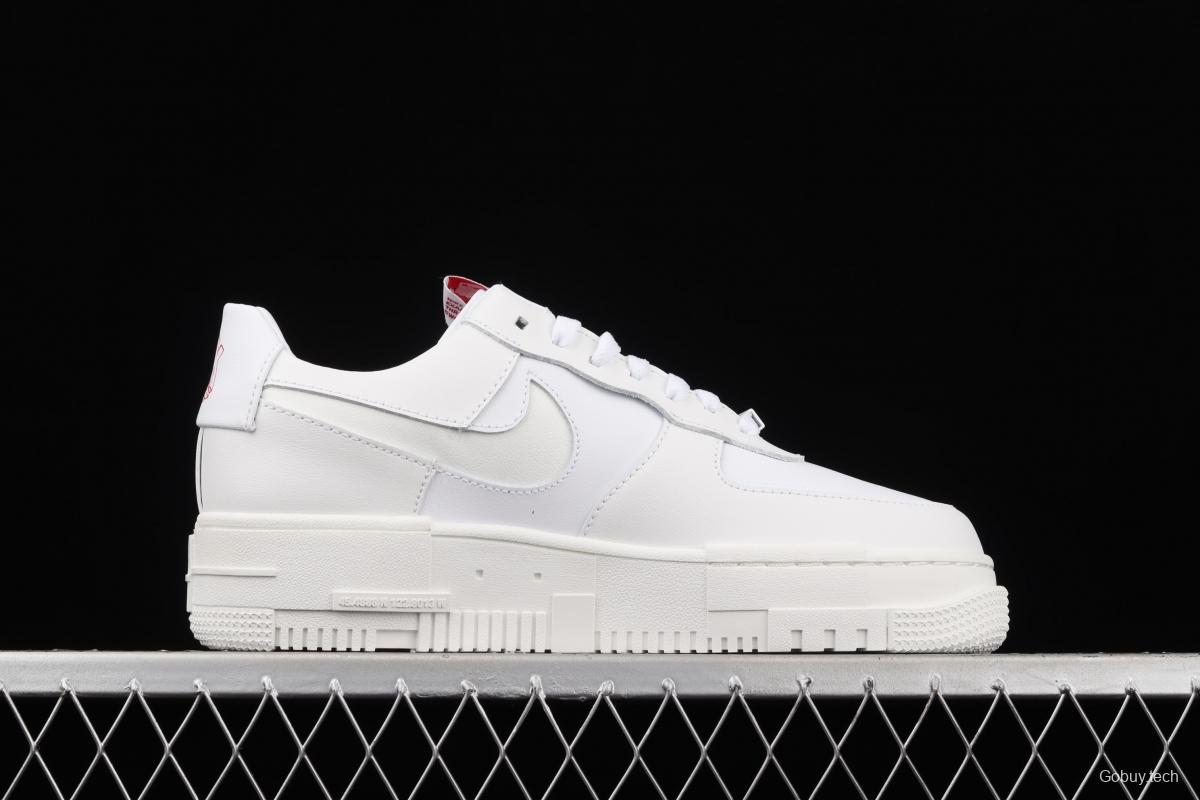 NIKE Air Force 1 Pixel deconstructs Leisure Board shoes with low Top layer DK6649-105