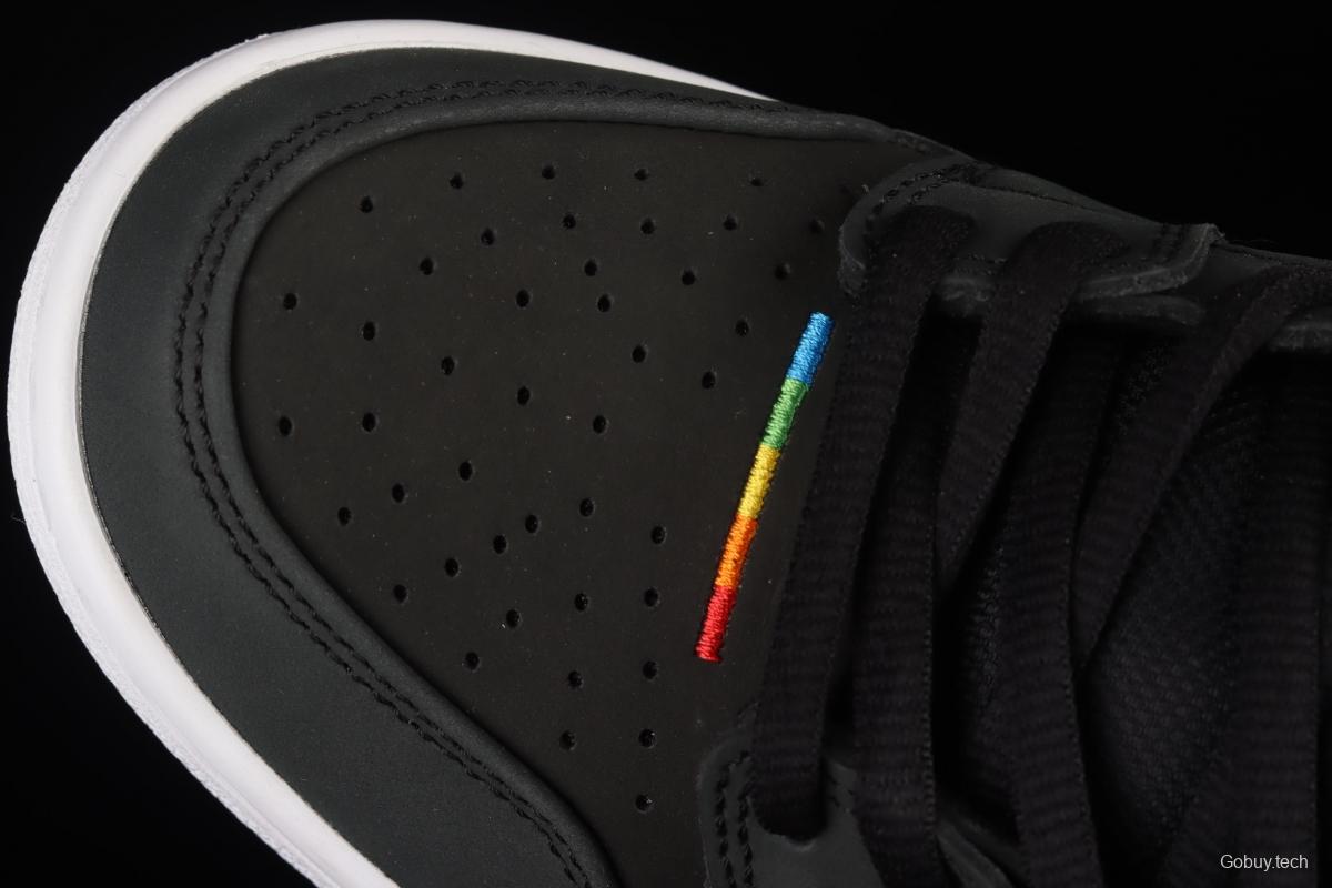 Polaroid x NIKE SB DUNK Low Black Rainbow Polaroid Joint SB Retro Casual Sneakers DH7722-001