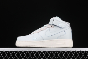 NIKE Air Force 1x 07 Lv8 Phantom Light Blue medium Bond Board shoes CJ9716-100 #