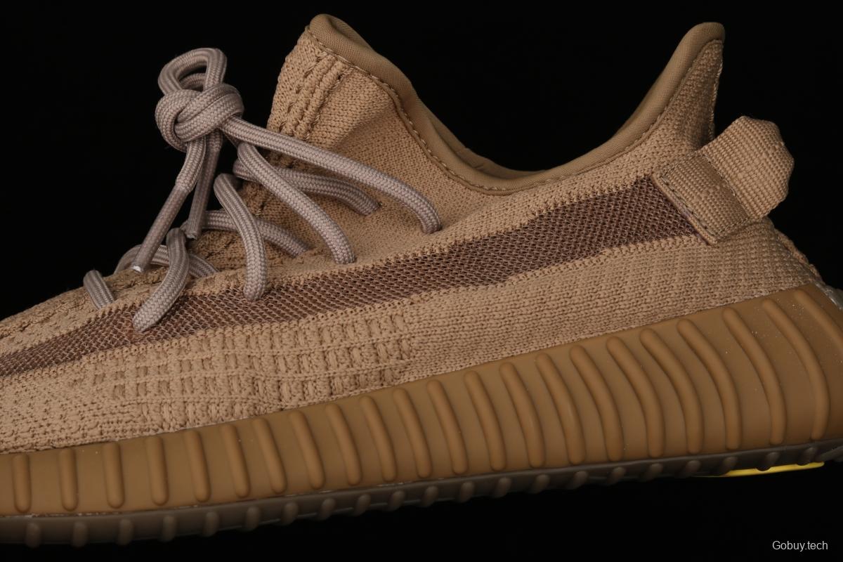 Adidas Yeezy Boost 350 V2 FX9033 Darth Coconut 350 second generation hollowed-out sesame gray angel color BASF popcorn