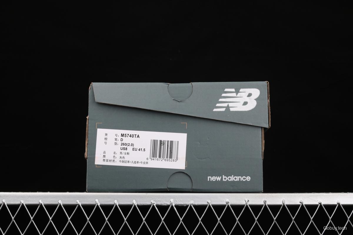 New Balance NB5740 series retro leisure jogging shoes M5740TA