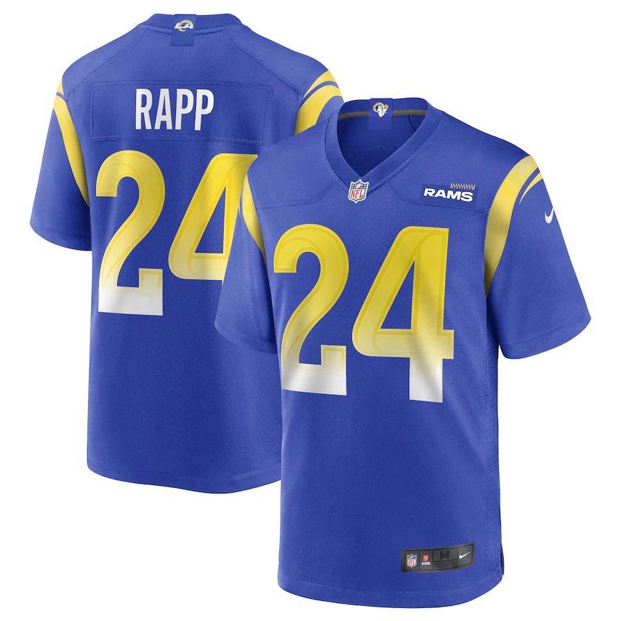 Men's Taylor Rapp Royal Player Limited Team Jersey