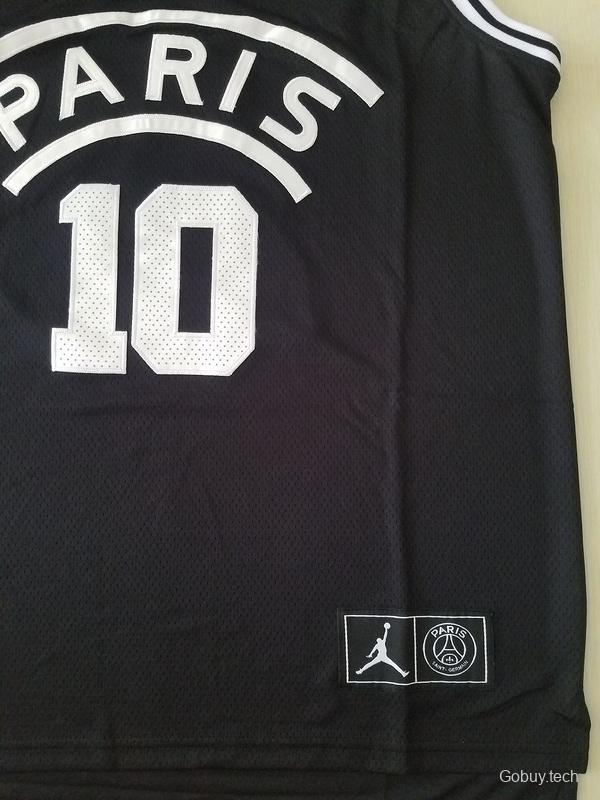 PSG Neymar Black Basketball Jerseys