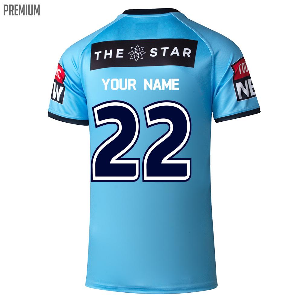 NSW Blues State of Origin 2022 Men's Home Jersey