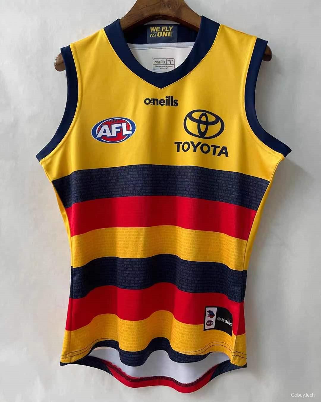 Adelaide Crows 2021 Mens Away Rugby Guernsey