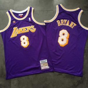 Men's Kobe Bryant Purple Retro Classic Team Jersey