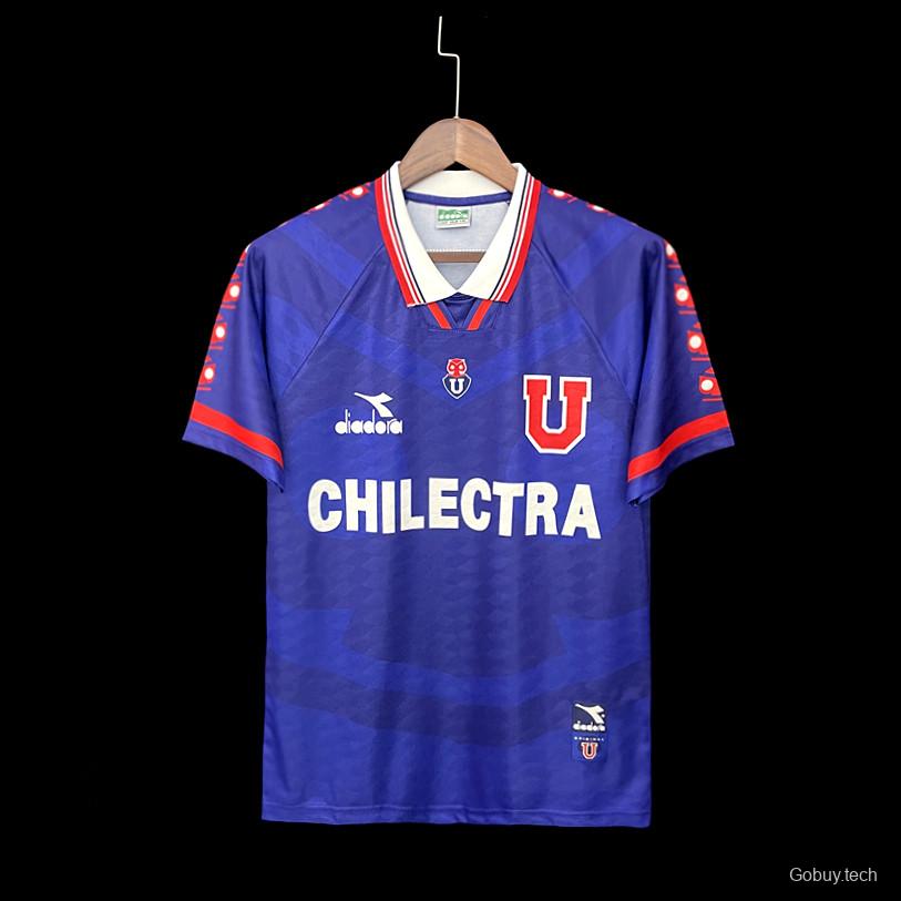 Retro 96 97 Universidad de Chile Home Soccer Jersey