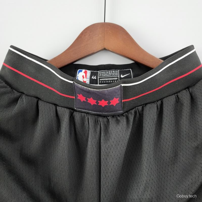 Chicago Bulls Black NBA Shorts 