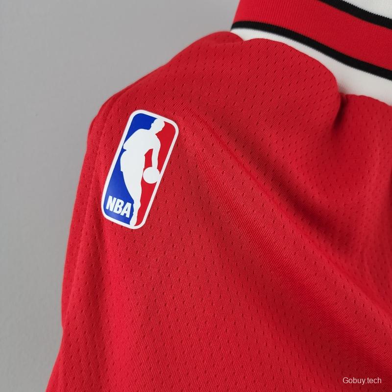 Chicago Bulls Red NBA Shorts 