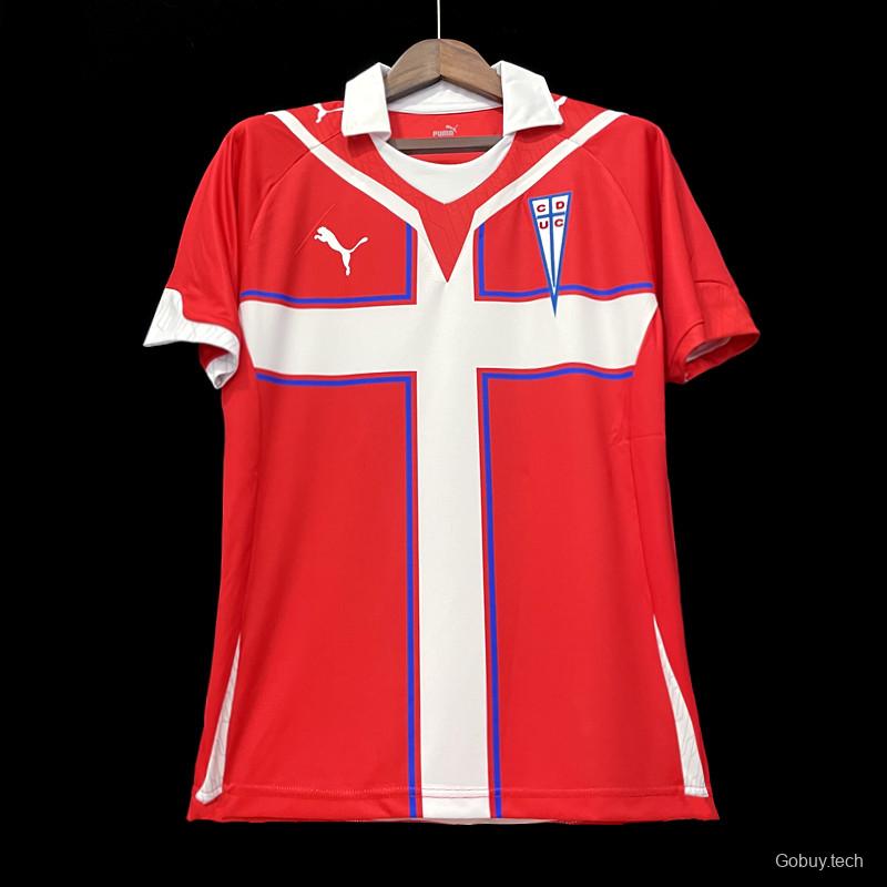 09 10 Catholic Home Red Soccer Jersey