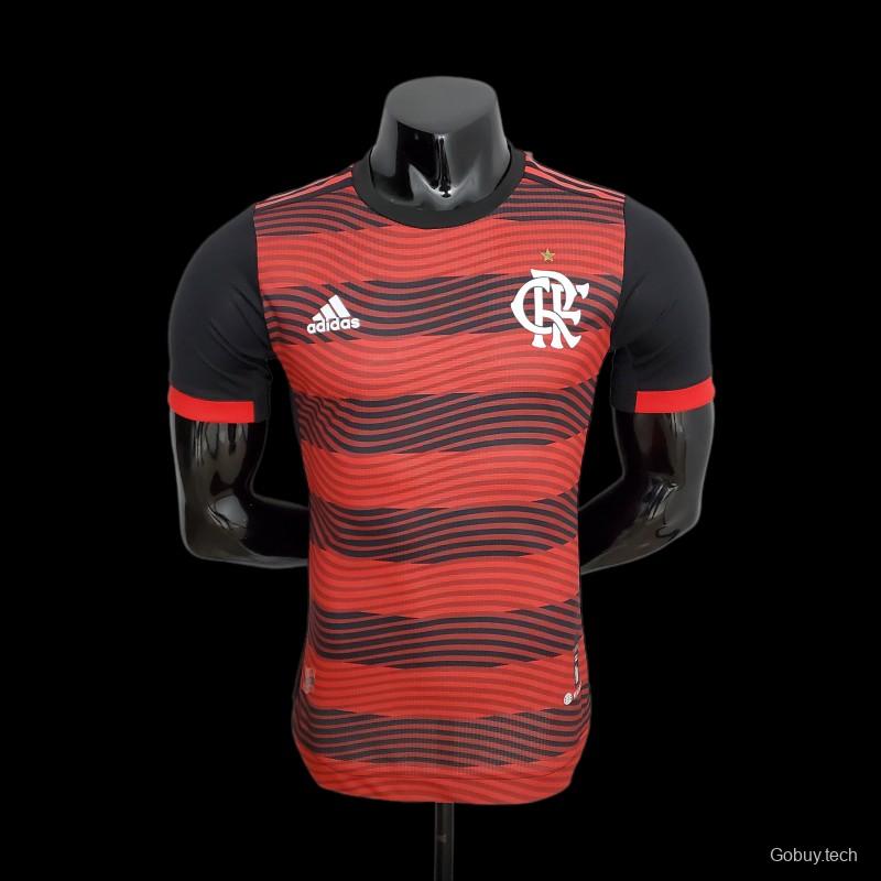 Player Version 22/23 Flamengo Home Soccer Jersey