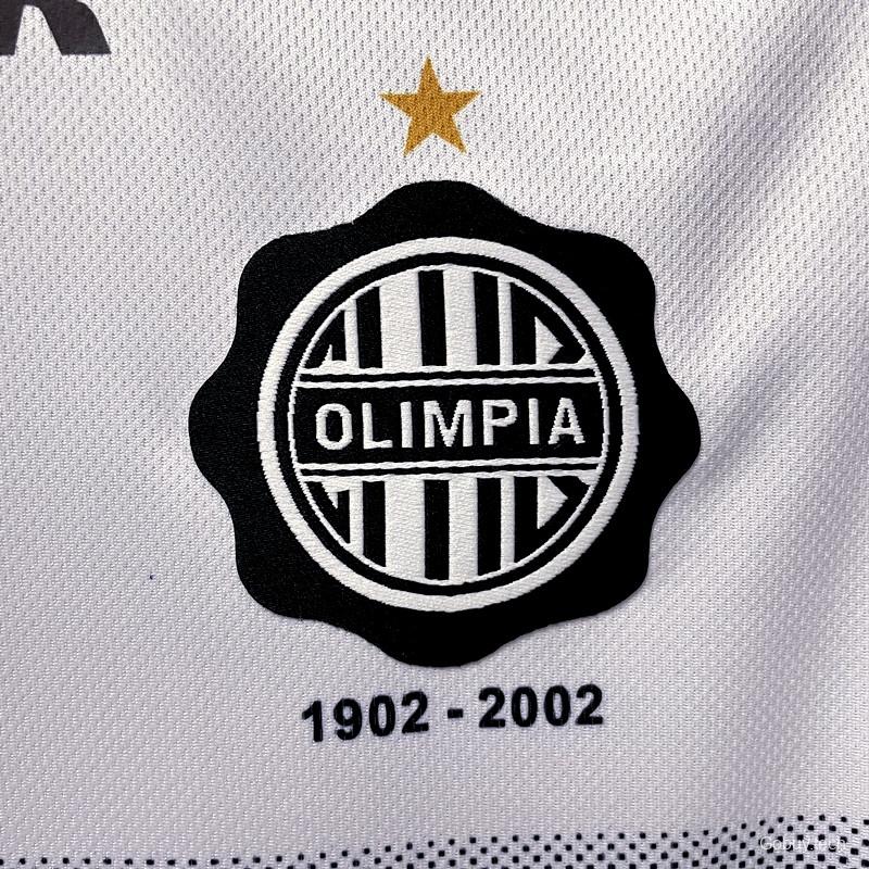 Retro 02 03 Olimpia Home Soccer Jersey