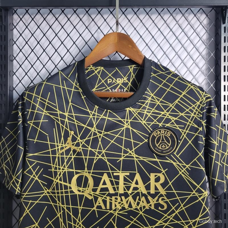 22/23 PSG Forth Black Jersey