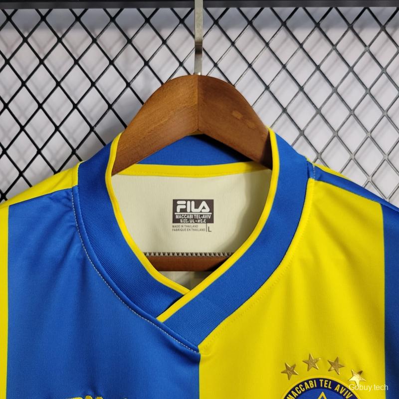 22/23 Maccabi Tel Aviv Home Soccer Jersey