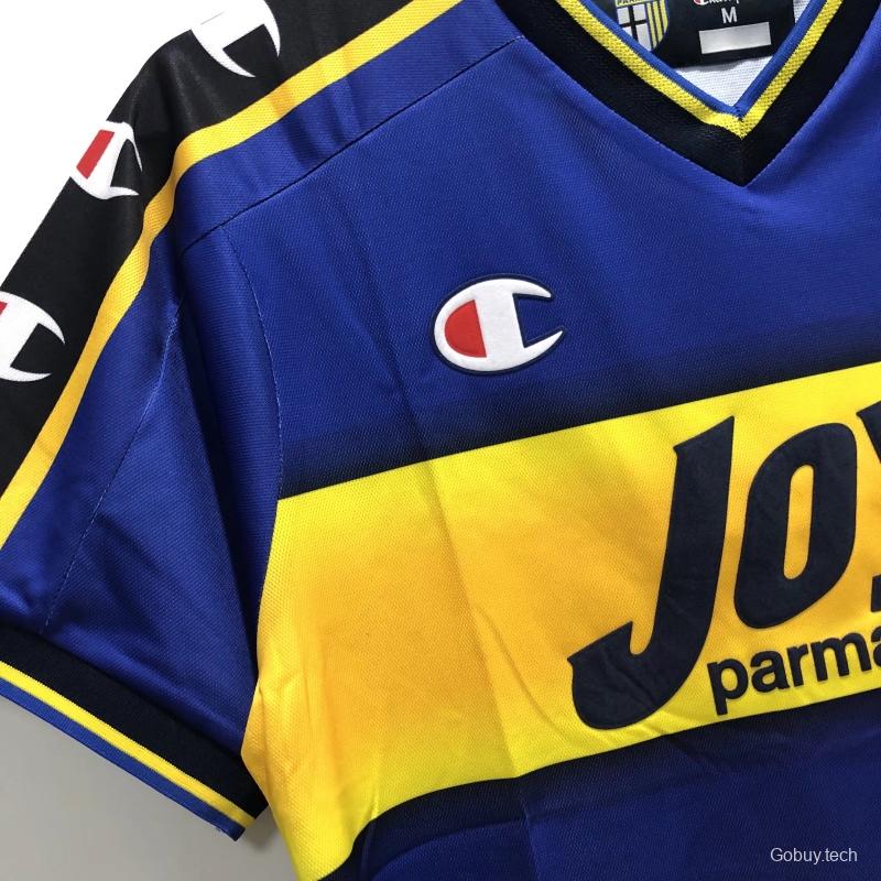 Retro 01/02 Parma Home Soccer Jersey