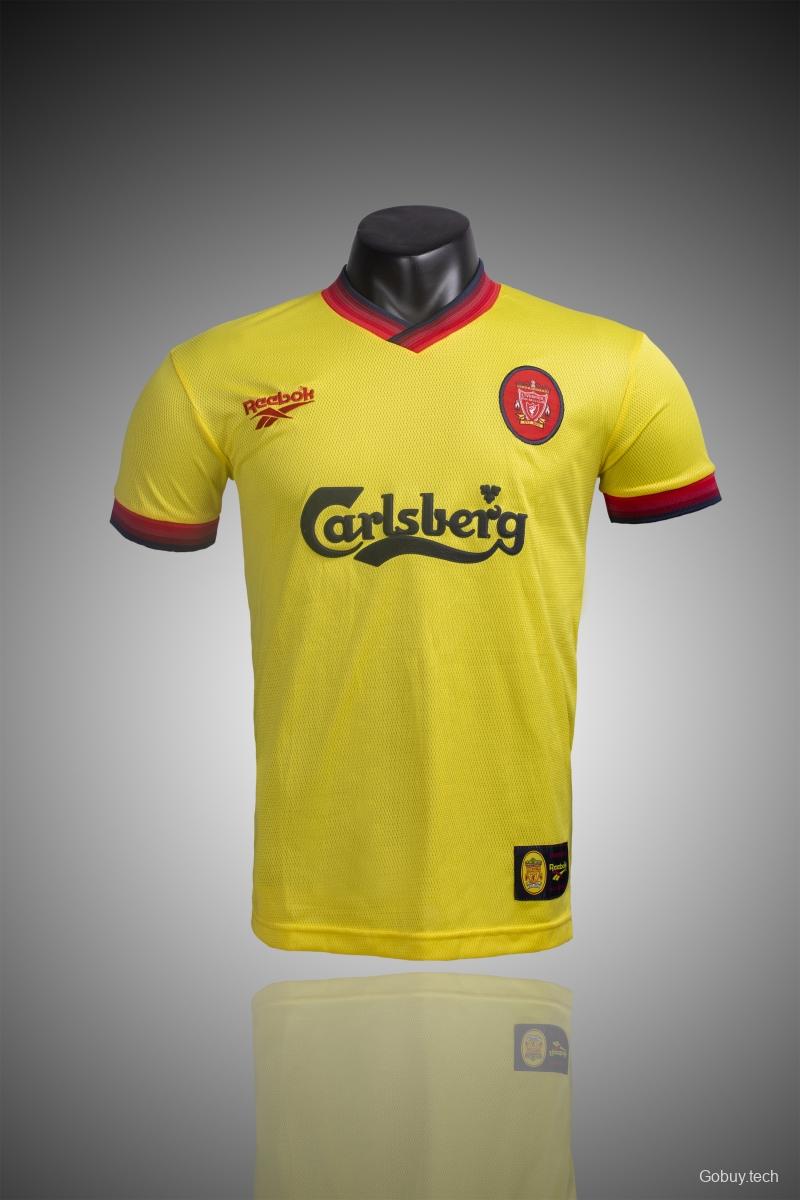 Retro 97/99 Liverpool Away Soccer Jersey