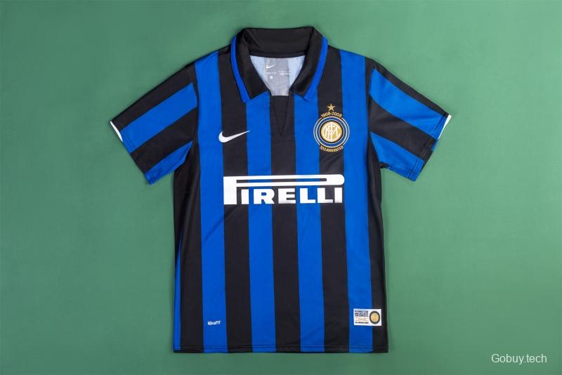 RETRO 07/08 Inter Milan Home Soccer Jersey