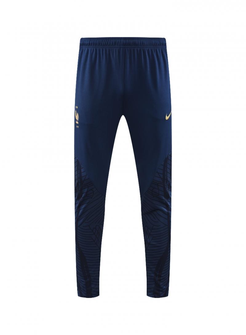 2022 France Navy Half Zipper Tracksuit Half Zipper Tracksuit