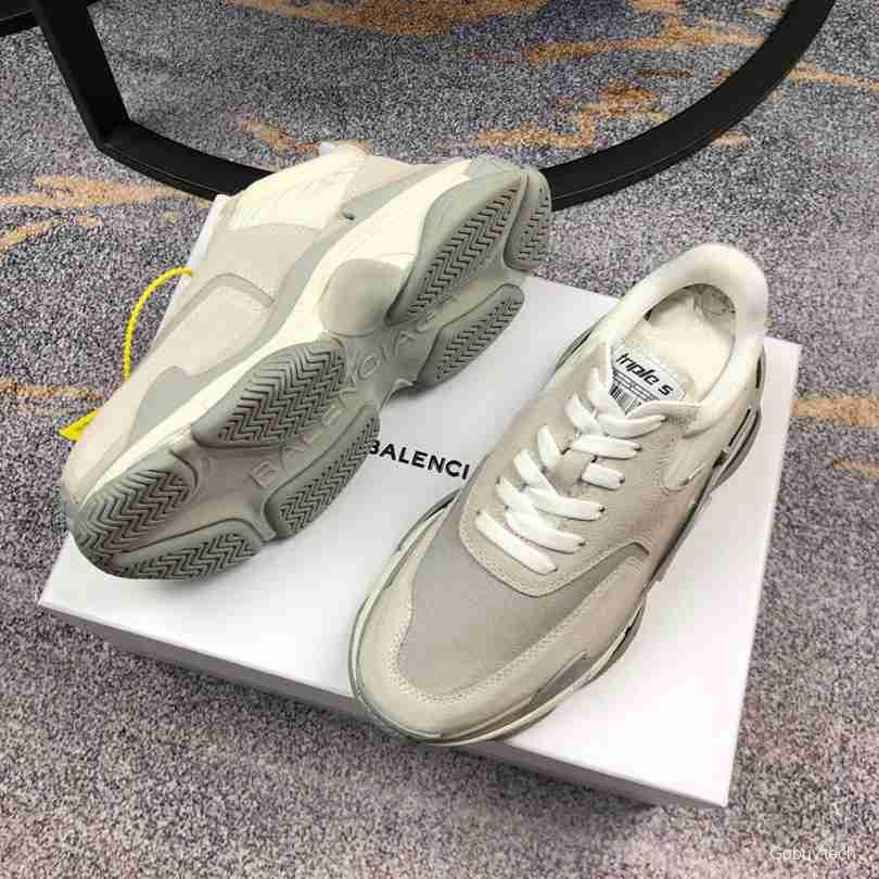 Men Balenciaga Triple-S 2 White/khaki Sneaker