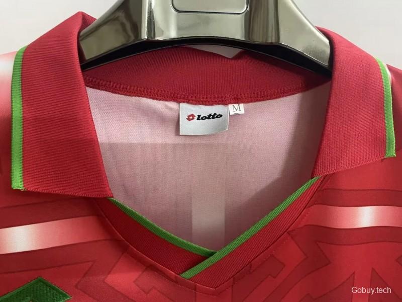 Retro 1994 Morocco Home Red Jersey