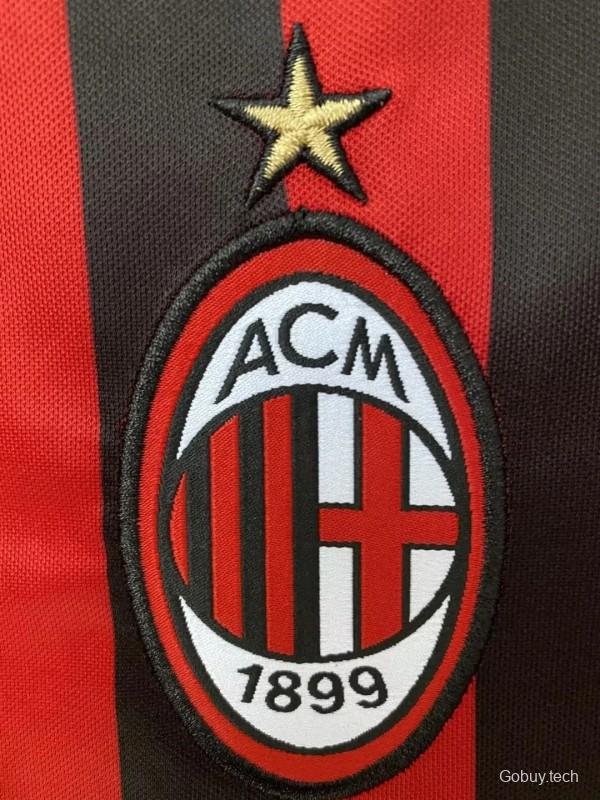 Retro 11/12 AC Milan Home Jersey