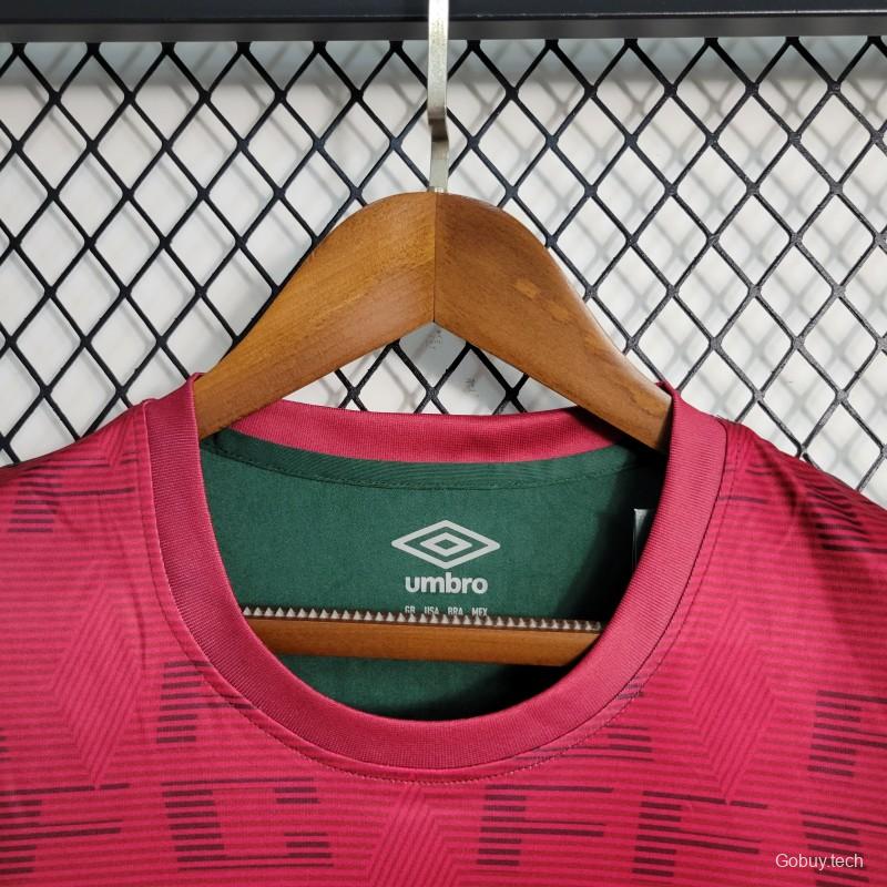 23-24 Fluminense Red/Green Training Jersey